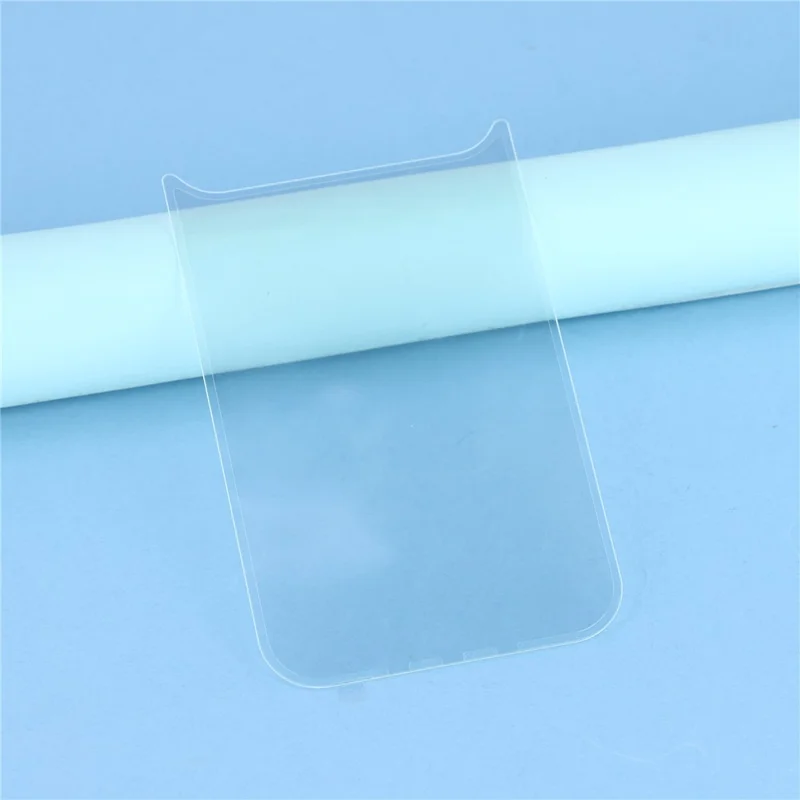 For iPhone 17 Pro Back Screen Protector Clear Explosion-Proof Phone Rear Tempered Glass Film (Side Glue)