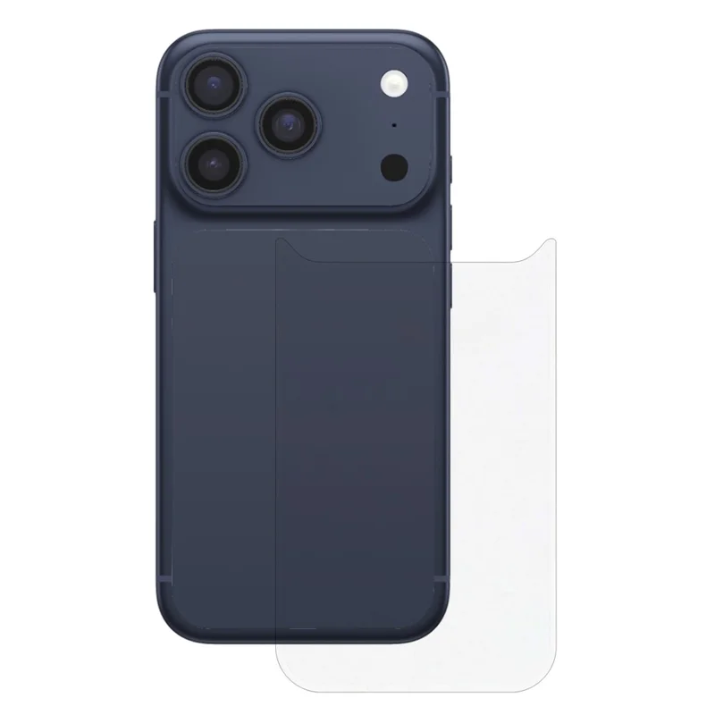 Для iPhone 17 Pro Max Задняя защитная пленка для экрана Прозрачная взрывозащищенная пленка из закаленного стекла для телефона (боковой клей)