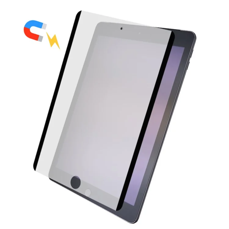 For iPad Air (2013) / Air 2 / iPad 9.7-inch (2017) / (2018) Write Like Paper Screen Protector Detachable Magnetic Anti-scratch Paper-feel Full Screen PVC Film
