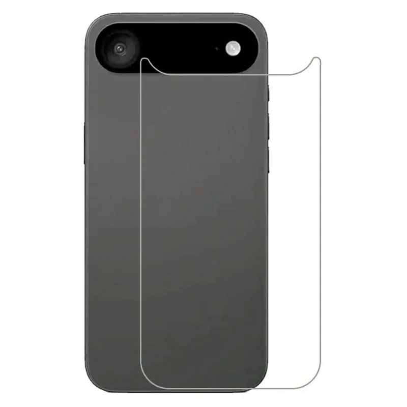 For iPhone Air Tempered Glass Phone Back Protector 0.3mm Arc Edge HD Clear Back Film