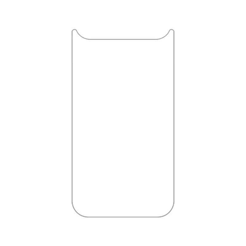 For iPhone Air Tempered Glass Phone Back Protector 0.3mm Arc Edge HD Clear Back Film