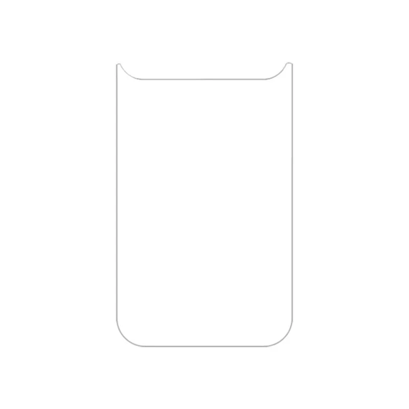 For iPhone 17 Pro Tempered Glass Phone Back Protector 0.3mm Arc Edge HD Clear Back Film