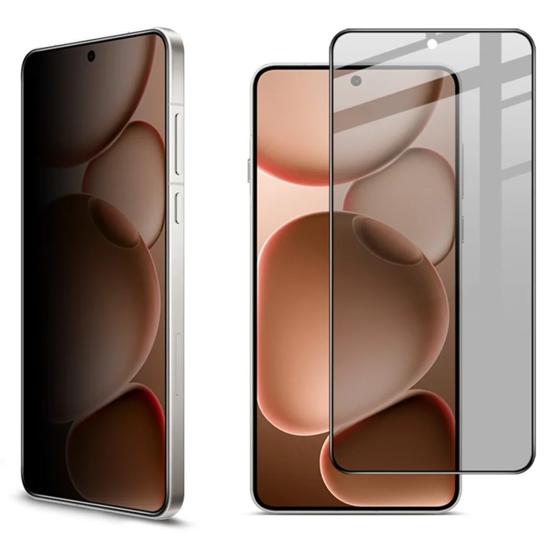 IMAK Privacy Screen Protector For Oppo A6 GT 5G / A6 Max 5G / F31 Pro+ 5G Anti Peep Tempered Glass Film (Fingerprint Unlock)