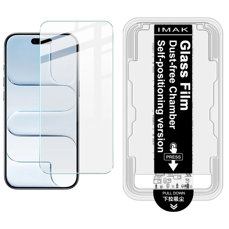 IMAK H Series For iPhone Air Tempered Glass Screen Protector Film with Dust-free Installation Tool