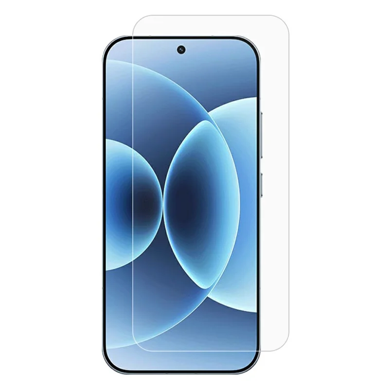 AMORUS för Xiaomi 17 Främre Skärmskydd 2.5D Bågkant 9H Hög Aluminium
