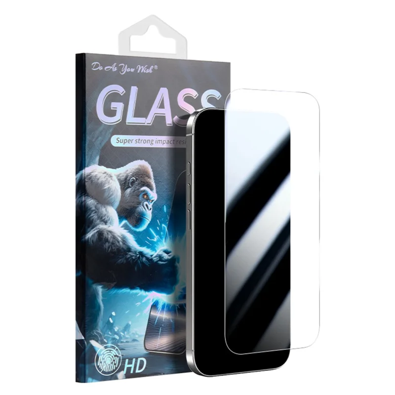 DO AS YOU WISH For iPhone 14 Pro Screen Protector 9H HD High Aluminum-silicon Glass Film