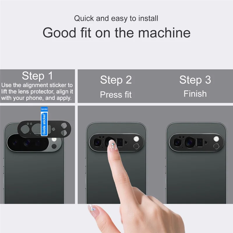 IMAK For Google Pixel 10 Pro XL Metal Camera Lens Protector Lens Protective Cover