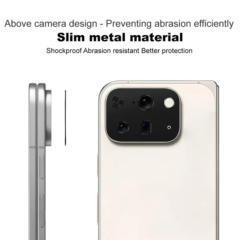 IMAK For Google Pixel 10 Pro Fold Metal Camera Lens Protector Lens Protective Cover