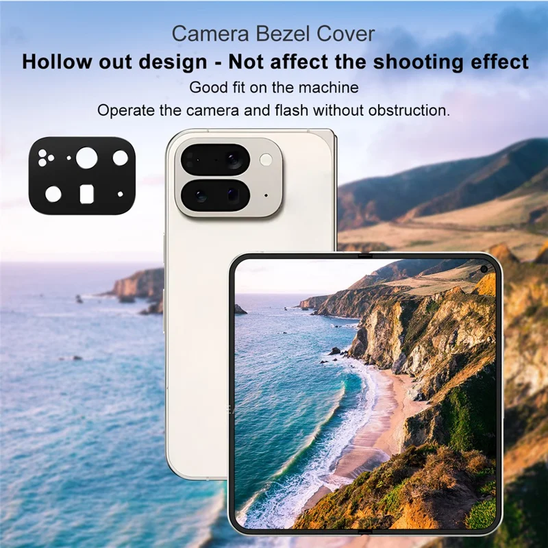 IMAK For Google Pixel 10 Pro Fold Metal Camera Lens Protector Lens Protective Cover