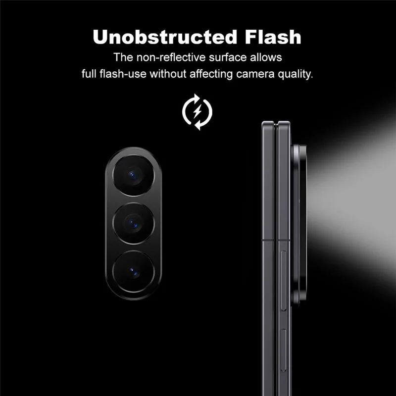 IMAK For Samsung Galaxy Z Fold7 5G Metal Camera Lens Protector Lens Protective Cover