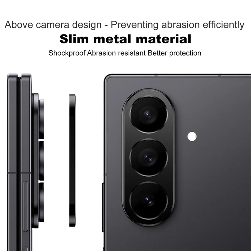 IMAK For Samsung Galaxy Z Fold7 5G Metal Camera Lens Protector Lens Protective Cover