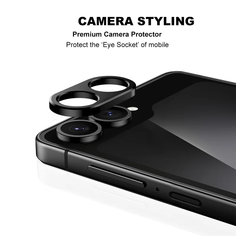 IMAK For Samsung Galaxy Z Flip7 FE 5G Metal Camera Lens Protector Lens Protective Cover