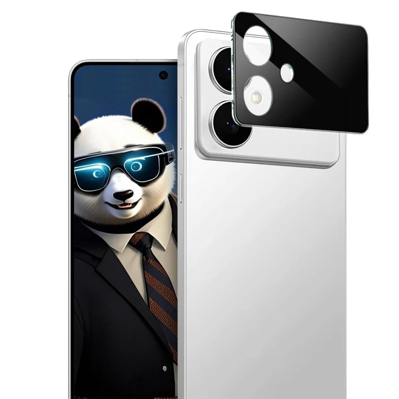 IMAK For Samsung Galaxy S26 Edge Tempered Glass Lens Film + Acrylic Cap (Black Version)