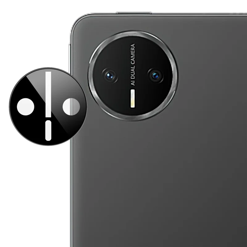 IMAK لجهاز Huawei MatePad Mini واقي عدسة كاميرا من الزجاج المقوى مع إطار تحديد المواقع الذاتي (النسخة السوداء)