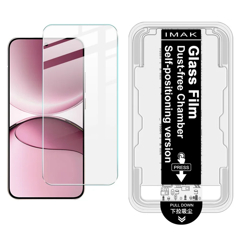 IMAK H Series For Xiaomi 15T Pro / 15T Tempered Glass Screen Protector Dust-free Installation Film (Fingerprint Unlock)