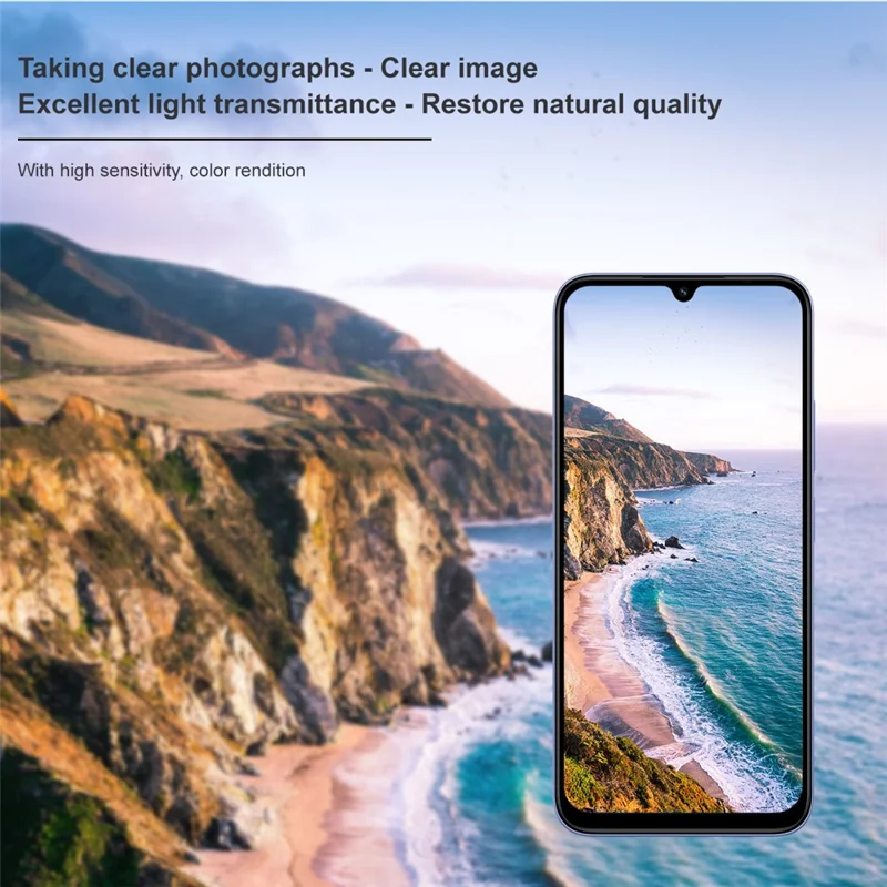 IMAK For Xiaomi Poco C85 4G (173mm)  /  (171mm) Camera Lens Protector Slim Tempered Glass Lens Film