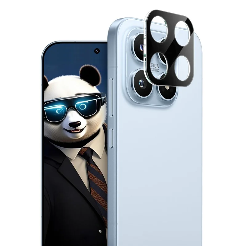 IMAK For Xiaomi 17 Tempered Glass Lens Film + Acrylic Cap (Black Version)