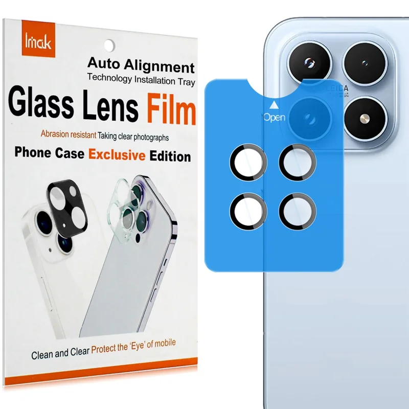 IMAK For Xiaomi 17 Tempered Glass Camera Lens Protector with Self Positioning Frame (Scaled Down Version)