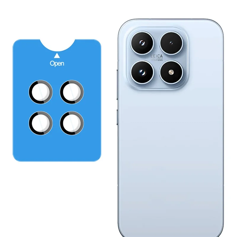 IMAK For Xiaomi 17 Tempered Glass Camera Lens Protector with Self Positioning Frame (Scaled Down Version)