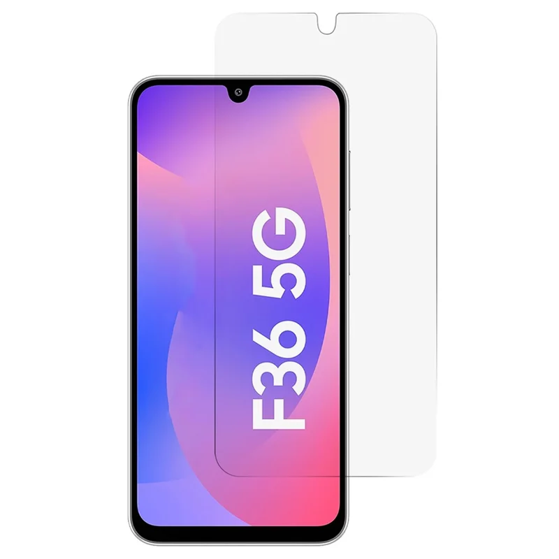 Screen Protector For Samsung Galaxy F36 5G  /  M36 5G High Aluminium Silicon Glass Film 2.5D Arc Edge