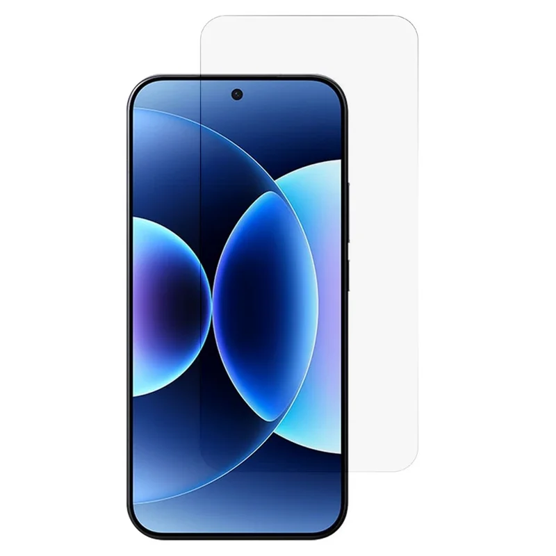 Folia ochronna do Xiaomi 17 Pro Max, folia z wysokogatunkowego szkła aluminiowo-krzemowego, zaokrąglone krawędzie 2.5D