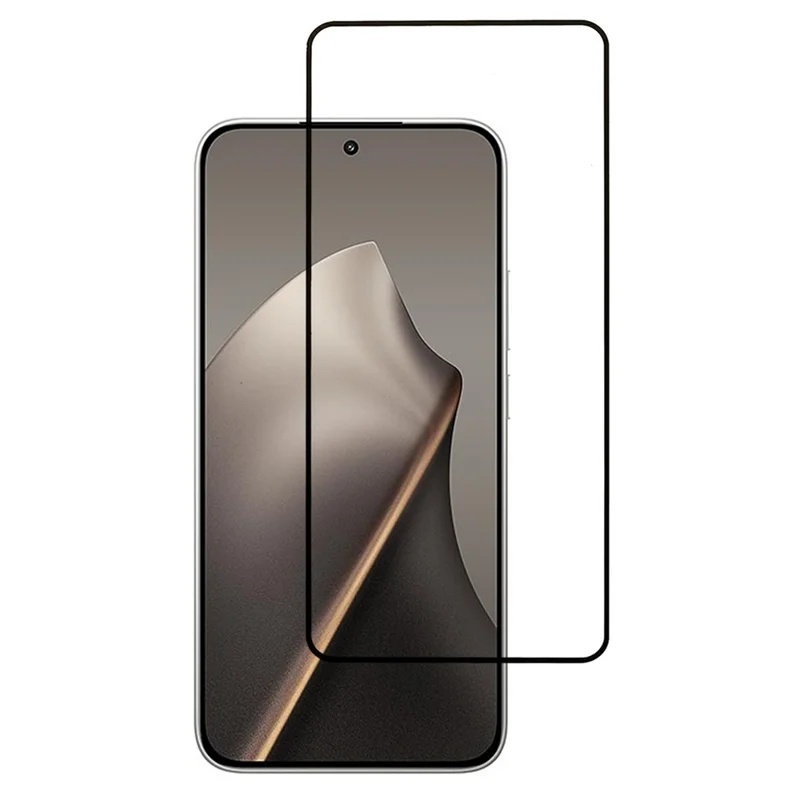 Screen Protector för Xiaomi 15T Pro / 15T, Silk Printing, Full Lim, HD Transparent Filmskydd