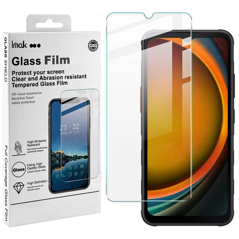 IMAK H Series For Samsung Galaxy Xcover7 / XCover7 Pro Tempered Glass Screen Protector Shatter-Proof Protection (Not Complete Coverage)