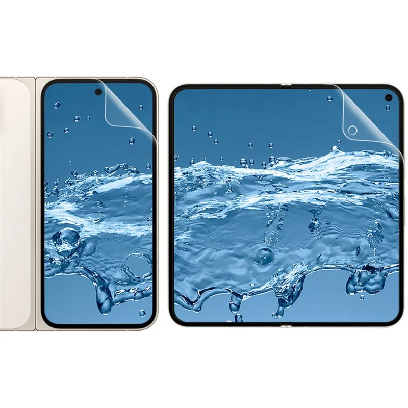 IMAK Hydrogel Film 4th Gen for Google Pixel 9 Pro Fold 5G 1 Set TPU Screen Film (Front Screen + Inner Large Screen)