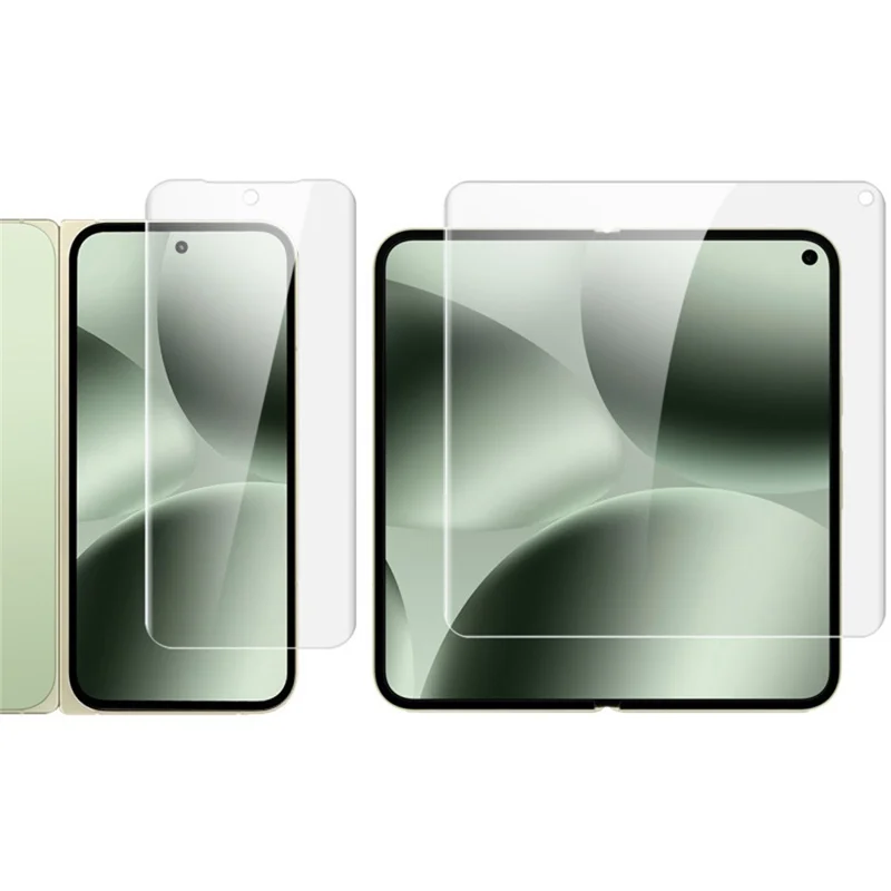 IMAK Hydrogel Film 4th Gen for Google Pixel 10 Pro Fold 1 Set TPU Screen Film (Front Screen + Inner Large Screen)