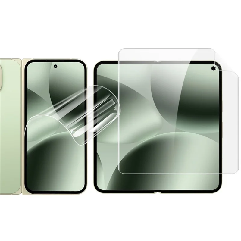 IMAK Hydrogel Film 4th Gen for Google Pixel 10 Pro Fold 1 Set TPU Screen Film (Front Screen + Inner Large Screen)