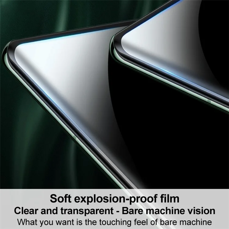 IMAK 2 piezas / Juego de película de hidrogel III para Google Pixel 7 Pro 5G, película de protección de pantalla frontal ultra clara, suave, de TPU, a prueba de explosiones y de cobertura completa