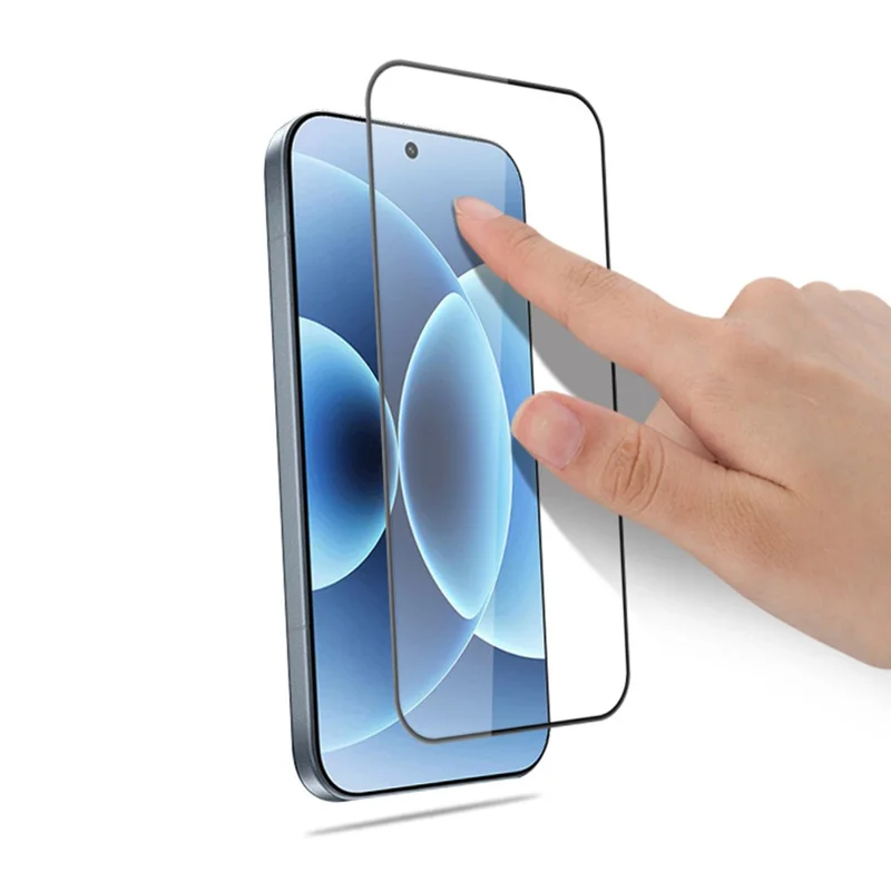 MOCOLO For Xiaomi 17 / 17 Pro Screen Protector Anti-Shatter Silk Printing Tempered Glass Film - Black