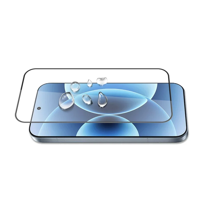 MOCOLO For Xiaomi 17 / 17 Pro Screen Protector Anti-Shatter Silk Printing Tempered Glass Film - Black