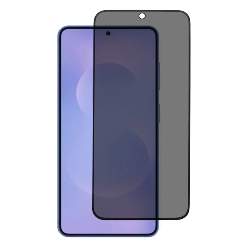 For Samsung Galaxy S26 Edge Anti-Spy Screen Protector 0.18mm Tempered Glass Film (Fingerprint Unlock Version)