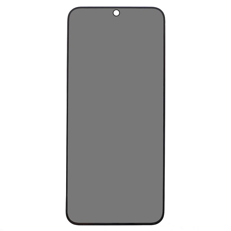 For Samsung Galaxy S26 Edge Anti-Spy Screen Protector 0.18mm Tempered Glass Film (Fingerprint Unlock Version)