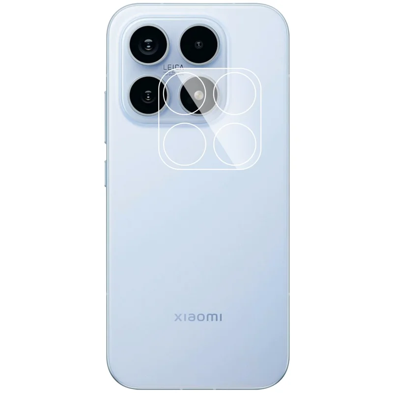 For Xiaomi 17 Camera Lens Protector Arc Edge Clear Tempered Glass Film