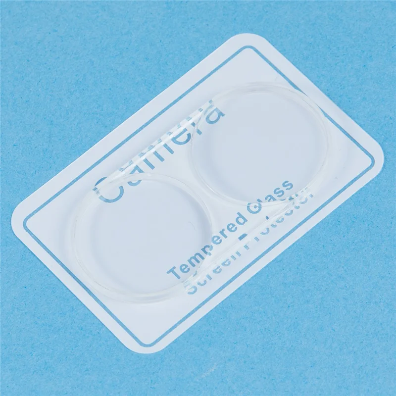 2Pcs For Samsung Galaxy Tab S11 Ultra Full Coverage Camera Lens Protector 3D Arc Edge Anti-Scratch Tempered Glass Lens Film - Transparent