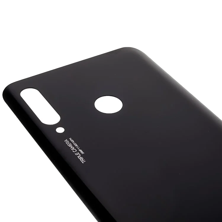 Pour Huawei nova 4e / P30 Lite Remplacement du couvercle du boîtier de la batterie - Noir