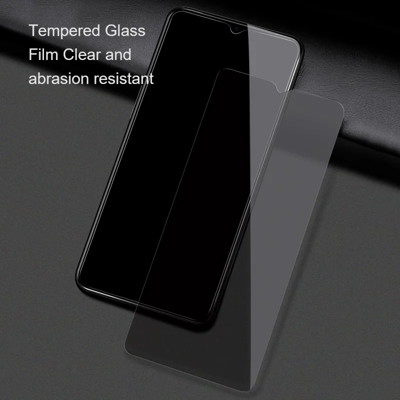AMORUS For Samsung Galaxy F07 4G Front Screen Protector 2.5D Arc Edge 9H High Aluminum