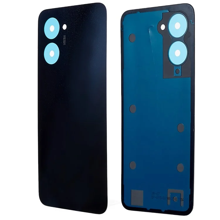Per Realme C33 4G Battery Housing Cover di Sostituzione Della Copertina - Nero