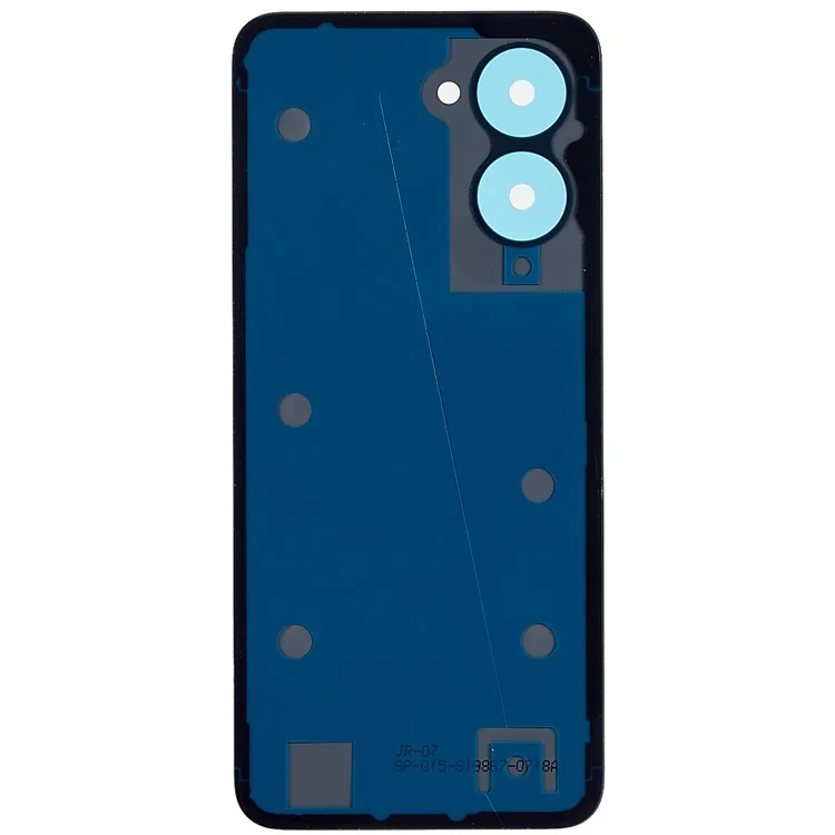 Per Realme C33 4G Battery Housing Cover di Sostituzione Della Copertina - Nero