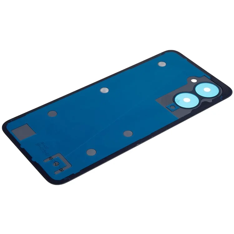Per Realme C33 4G Battery Housing Cover di Sostituzione Della Copertina - Nero