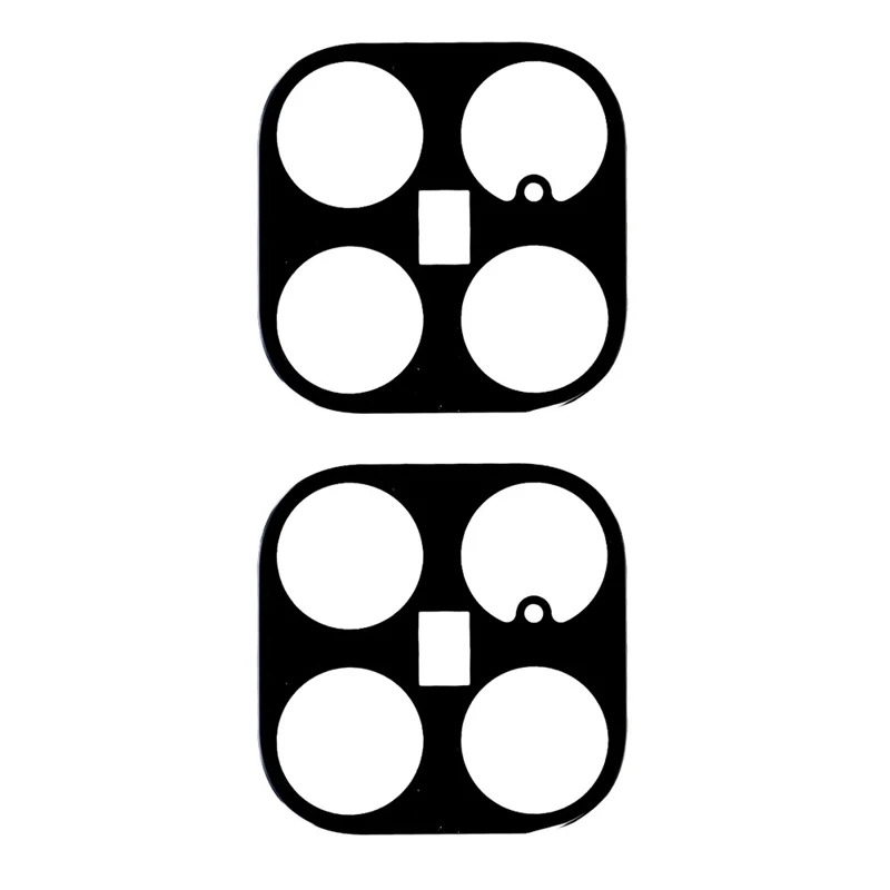 2Pcs For Xiaomi 15T Pro Camera Lens Protector 2.5D Arc Edge Silk Printing Tempered Glass Rear Lens Film