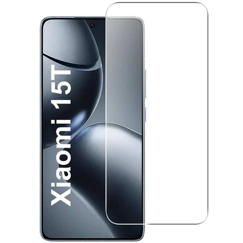 För Xiaomi 15T Clear Tempered Glass Screen Protector Anti-Explosion Film + Camera Lens Protector