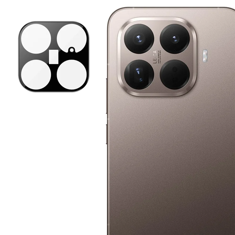 IMAK For Xiaomi 15T Pro Camera Lens Protector Tempered Glass HD Clear Lens Film (Black Version)