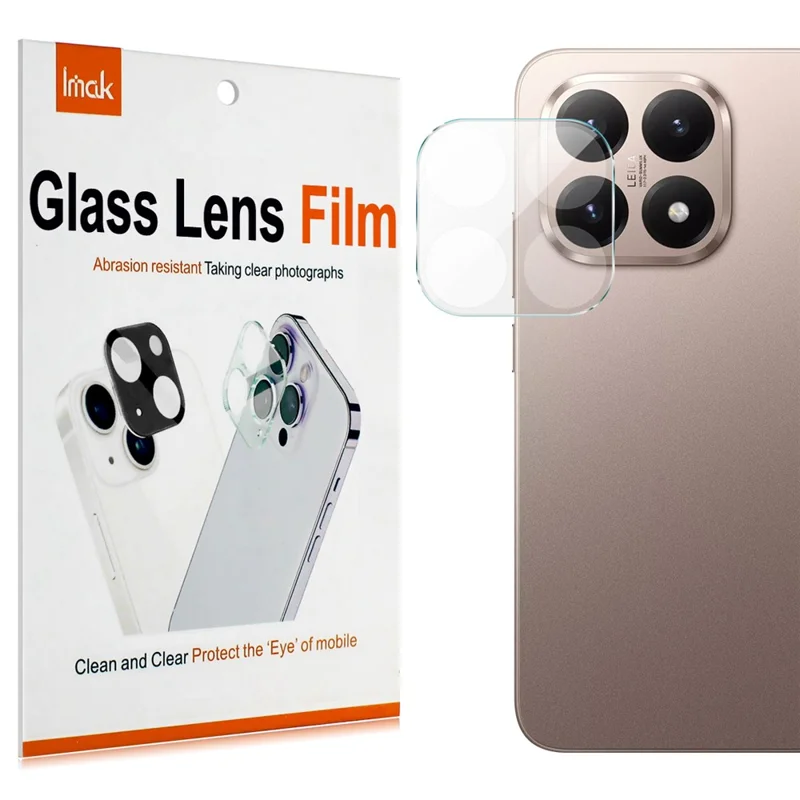 IMAK For Xiaomi 15T Camera Lens Protector Slim Tempered Glass Lens Film