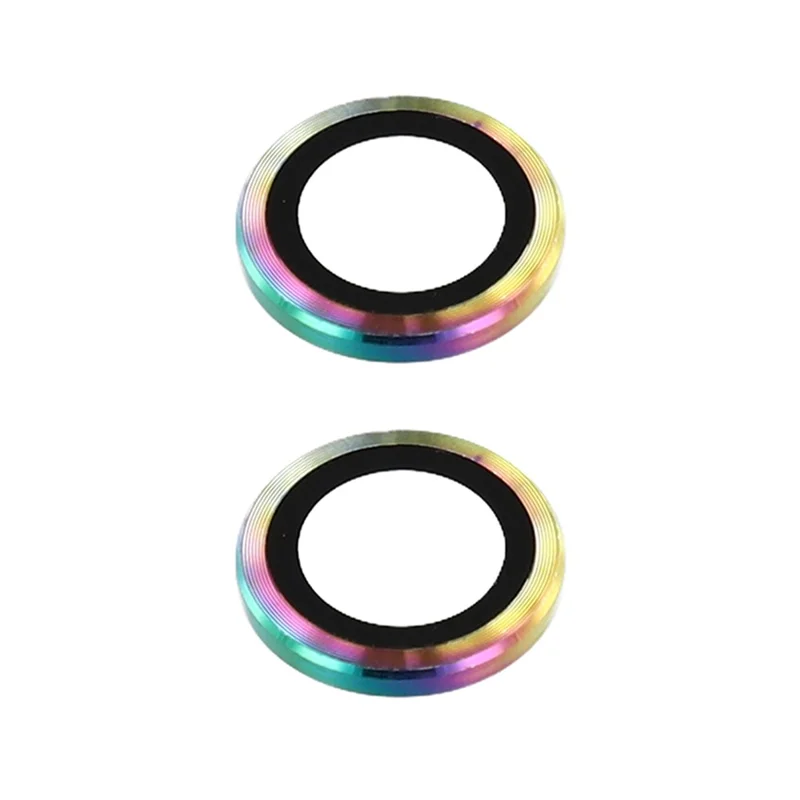 Per Xiaomi 17 Pro 1 Set Camera Lens Protector Metal Frame + Tempered Glass Lens Film - Multi-color
