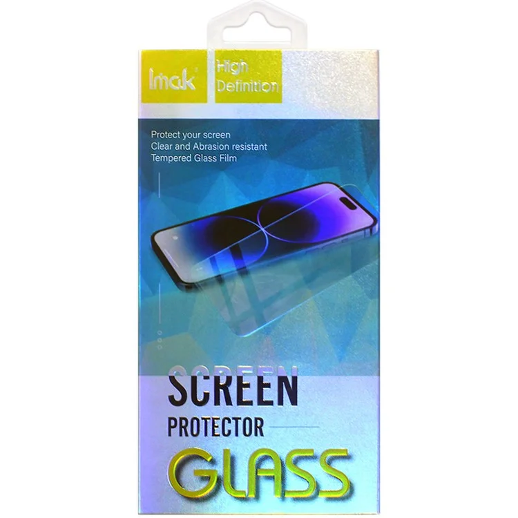 Serie Imak H Para Xiaomi Redmi Note 12 Pro 5G Protector de Pantalla de Vidrio Templado HD Clear Shatterproof Película