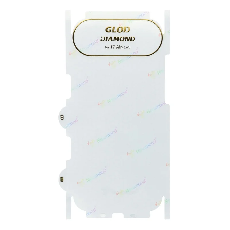 iPhone Air Phone Rückseite Schutzfolie Volle Abdeckung Weiche PET-Folie