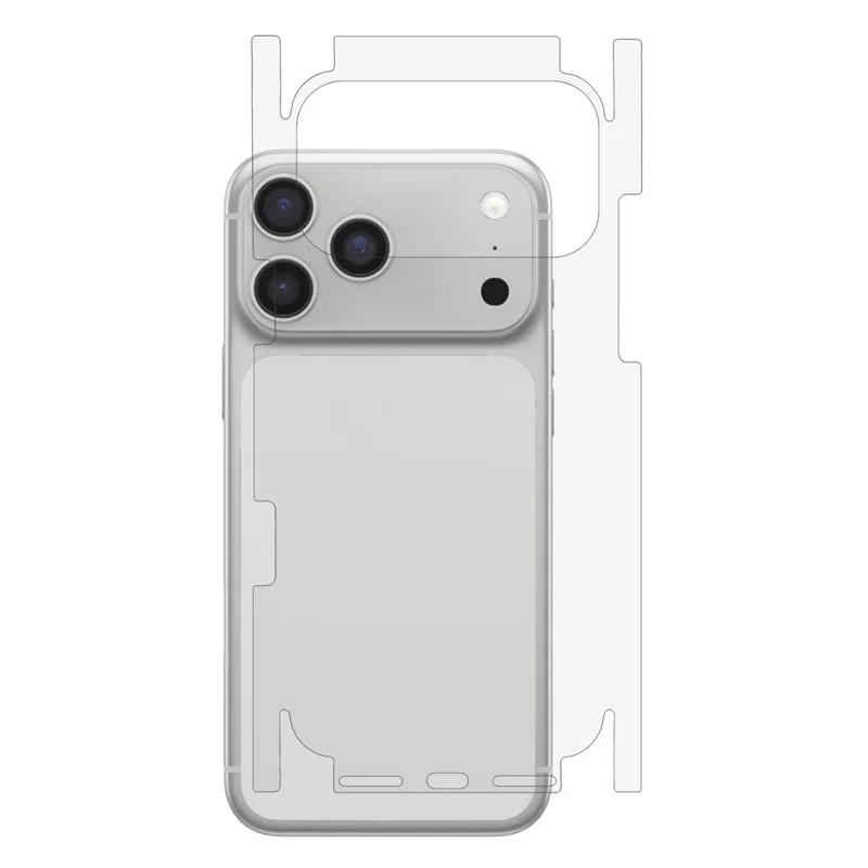 Protezione posteriore per iPhone 17 Pro Max Copertura completa Pellicola morbida in PET